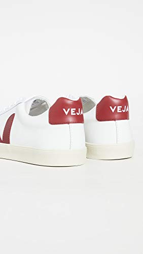 VEJA Esplar Logo Zapatillas Moda Hommes Blanco/Rojo - 43 - Zapatillas Bajas