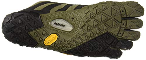 Vibram Fivefingers 19M7602 V 2.0, Zapatillas de Trail Running Hombre, Verde Ivy Black, 50 EU