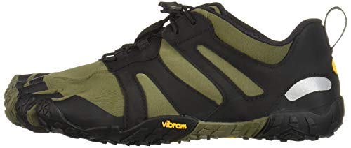 Vibram Fivefingers 19M7602 V 2.0, Zapatillas de Trail Running Hombre, Verde Ivy Black, 50 EU