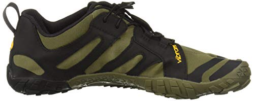 Vibram Fivefingers 19M7602 V 2.0, Zapatillas de Trail Running Hombre, Verde Ivy Black, 50 EU