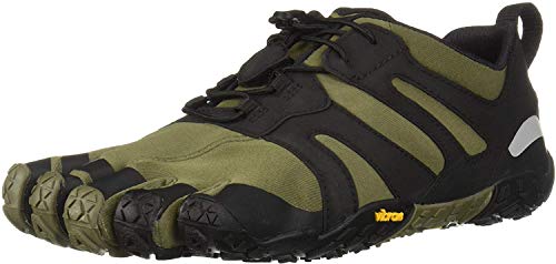 Vibram Fivefingers 19M7602 V 2.0, Zapatillas de Trail Running Hombre, Verde Ivy Black, 50 EU