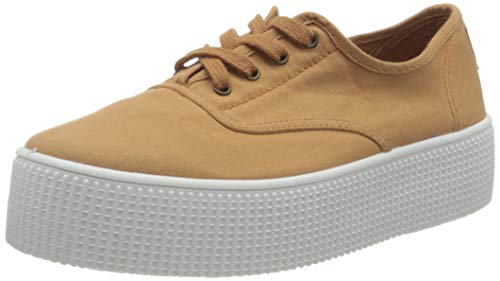 Victoria 1915 Doble Lona Tintado, Zapatillas de Béisbol Unisex Adulto, Marrón (Cacao 72), 36 EU