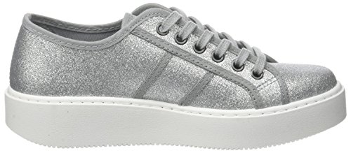 Victoria Basket Glitter, Zapatillas Unisex Adulto, Plateado (Plata), 38 EU