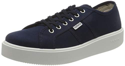 Victoria Basket Lona, Zapatillas para Mujer, Azul (Marino 30), 42 EU