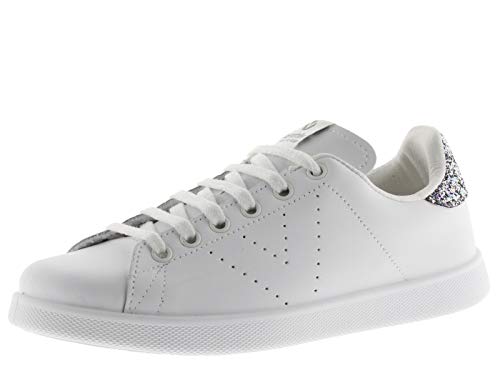 victoria Plano VICTORIA Tenis Piel 1125104-WOMEN para Mujer Antracita 41