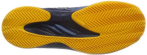 Wilson Kaos Comp 2.0 CC, Zapatilla de Tenis para Tierra Batida, tenistas de Cualquier Nivel Hombre, Azul/Azul/Dorado, 44 EU