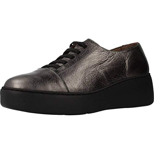 Wonders Zapatos Mujer A8338 para Mujer Metálico 39 EU