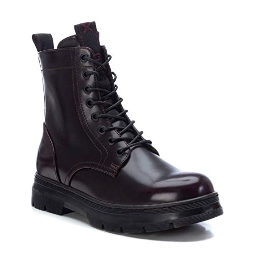 XTI 44406, Botas Cortas al Tobillo Mujer, Burdeos, 39 EU