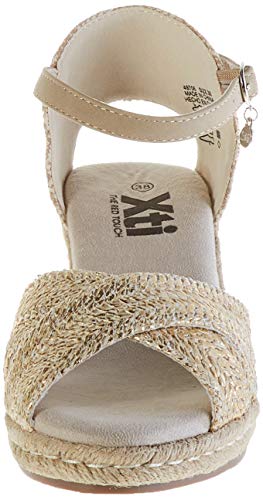 XTI 49706.0, Sandalias con Plataforma para Mujer, Dorado (Oro Oro), 39 EU