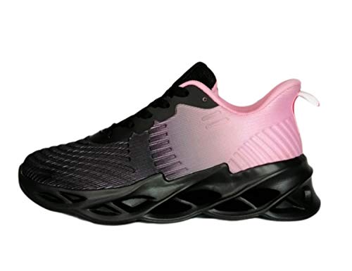 Zapatillas Deportivas Mujer Ligeras Flexibles y Confortables Máxima Amortiguación Zapatillas para Correr Running Fitness Gimnasio Baile Caminar (Numeric_39)