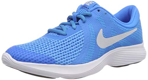 Zapatillas/NIKE:NIKE Revolution 4 (GS) 37.5 Azul