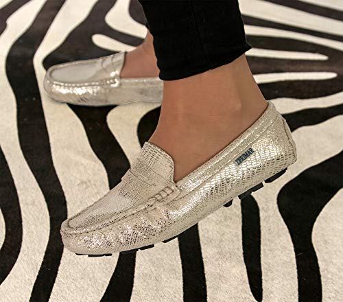 Zerimar Mocasines para Mujer | Loafers Mocasines Casuales | Mocasines Elegantes Mujer | Mocasines Mujer Piel | Mocasines Clasicos Mujer | Mocasines Loafers Mujer | Mocasines Castellanos Mujer