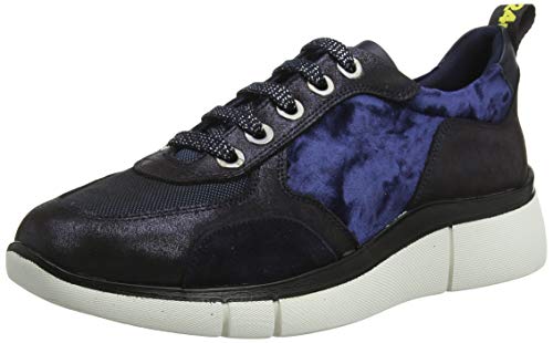 24 HORAS 24307, Zapatos de Cordones Brogue Mujer, Azul (Notte 5), 41 EU