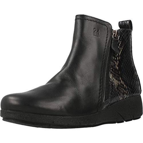 24 Horas Botas Mujer 24731 para Mujer Negro 39 EU