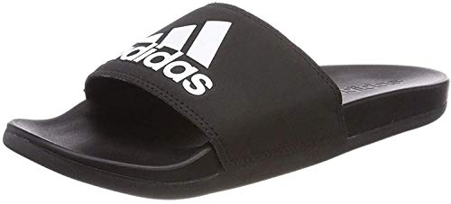 Adidas Adilette Comfort Zapatos de playa y piscina Hombre, Negro (Cblack/Cblack/Ftwwht Cg3425), 51 EU