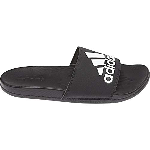 Adidas Adilette Comfort Zapatos de playa y piscina Hombre, Negro (Cblack/Cblack/Ftwwht Cg3425), 51 EU