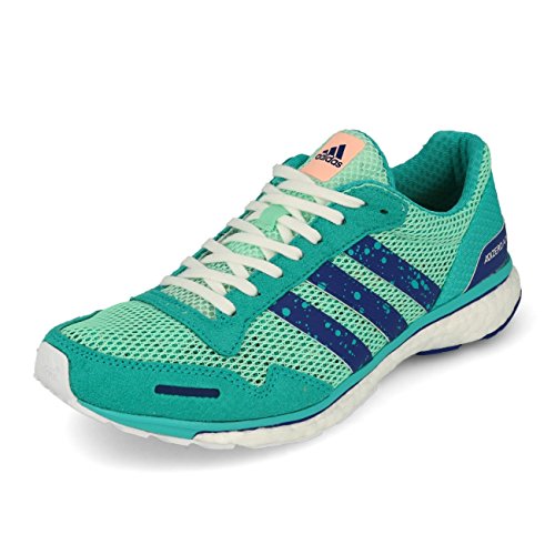 Adidas Adizero Adios 3, Zapatillas de Trail Running para Mujer, Multicolor (Mencla/Tinmis/Agalre 000), 37 1/3 EU