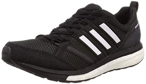 Adidas Adizero Tempo 9 W, Zapatillas de Deporte para Mujer, Negro (Negbás/Negbás/Ftwbla 000), 36 EU