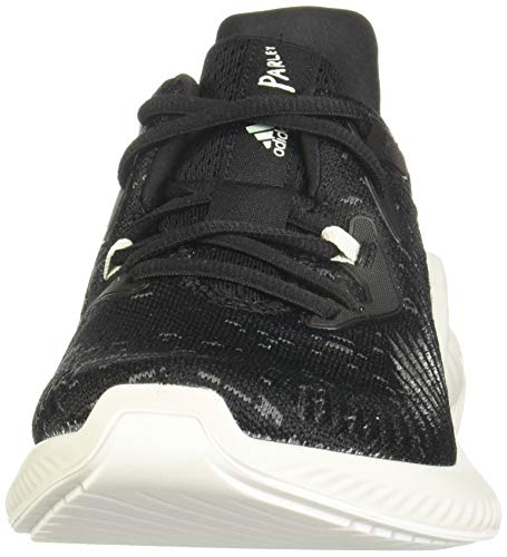 adidas Alphabounce+ Parley, Zapatillas para Correr Mujer, Cblack/Lingrn/Ftwwht, 41 1/3 EU