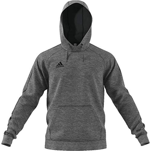 adidas CORE18 Hoody Sudadera con Capucha, Hombre, Gris (Gris/Negro), S