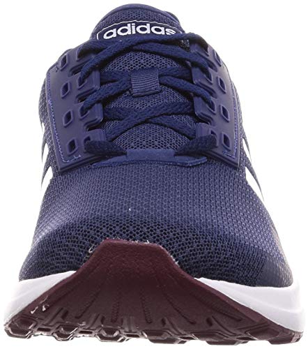 adidas Duramo 9, Zapatillas de Entrenamiento Hombre, Azul (Dark Blue/Footwear White/Maroon 0), 43 1/3 EU