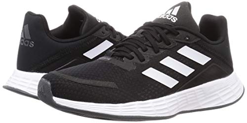 adidas Duramo SL, Sneaker Mujer, Core Black/Footwear White/Grey, 40 EU