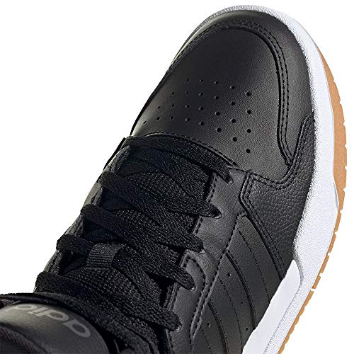 adidas ENTRAP Mid, Zapatillas de Baloncesto Hombre, NEGBÁS/NEGBÁS/GUM3, 41 1/3 EU