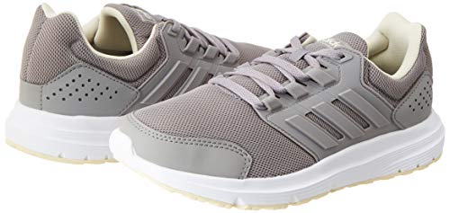 adidas Galaxy 4, Running Shoe Mujer, Dove Grey/Dove Grey/Sand, 39 1/3 EU