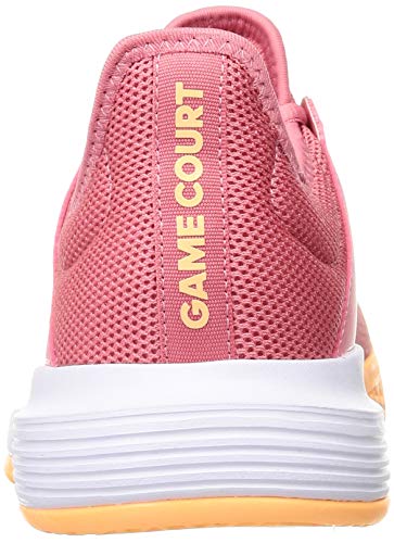 adidas GameCourt W, Zapatillas de Tenis Mujer, ROSBRU/Plamet/FTWBLA, 36 EU