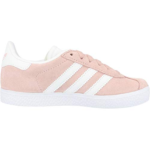 adidas Gazelle C, Zapatillas de Gimnasia Unisex Niños, Rosa (Icey Pink F17/Ftwr White/Gold Met. Icey Pink F17/Ftwr White/Gold Met.), 31 1/2 EU