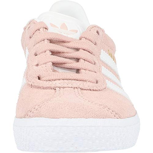 adidas Gazelle C, Zapatillas de Gimnasia Unisex Niños, Rosa (Icey Pink F17/Ftwr White/Gold Met. Icey Pink F17/Ftwr White/Gold Met.), 31 1/2 EU