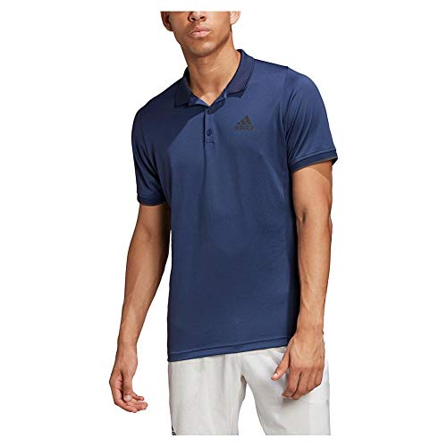 adidas Men's Tennis Freelift Polo Tech Indigo Small