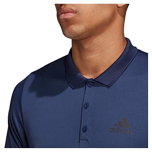 adidas Men's Tennis Freelift Polo Tech Indigo Small