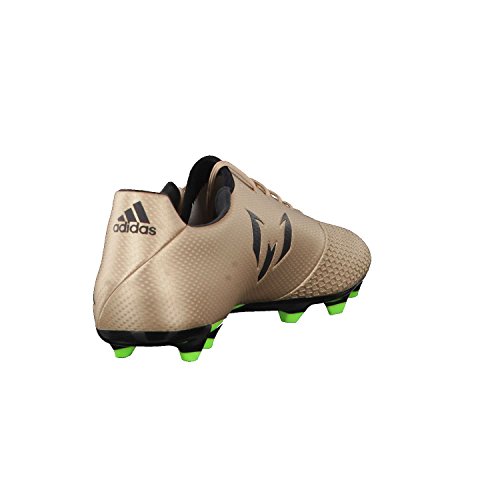 Adidas Messi 16.3 FG, Botas de fútbol para Hombre, Dorado (Dorado/(Cobmet/Negbas/Versol) 000), 44 EU