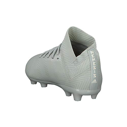 adidas Nemeziz 18.3 FG J, Zapatillas de Fútbol Niños, Gris (Ash Silver/Ash Silver/White Tint S18), 28 EU