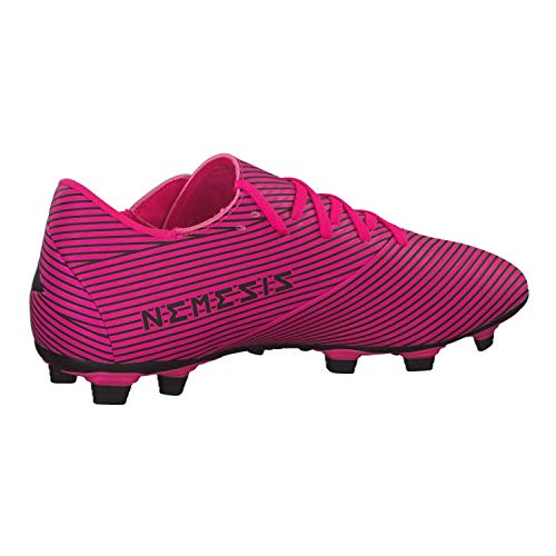 Adidas Nemeziz 19.4 FxG, Botas de fútbol Unisex Adulto, Multicolor (Shock Pink/Core Black/Shock Pink 000), 41 1/3 EU