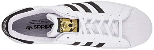 adidas Originals Superstar, Zapatillas Deportivas Hombre, Footwear White/Core Black/Footwear White, 43 1/3 EU