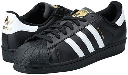 adidas Originals Superstar, Zapatillas Unisex Adulto, Negro (Core Black/ftwr White/Core Black), 43 1/3 EU