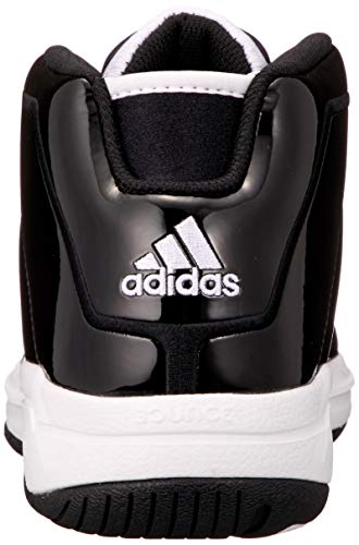 Adidas Pro Model 2G, Zapatillas Baloncesto Hombre, Negro Core Black FTWR White Core Black, 45 1/3 EU