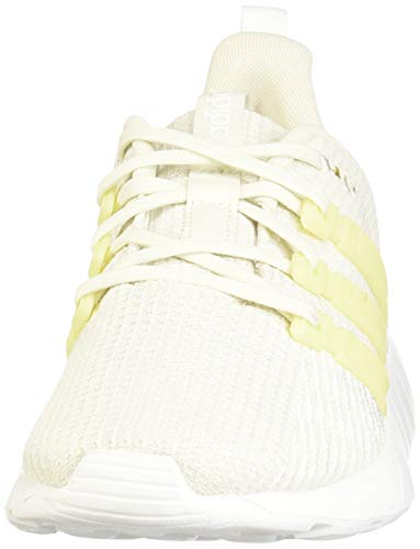 Adidas Questar Flow, Zapatillas Running Mujer, Gris (Orbit Grey/Yellow Tint/FTWR White), 37 1/3 EU