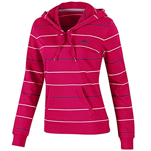 adidas Radient - Sudadera con capucha para mujer, color rosa Rosa radiante. 34