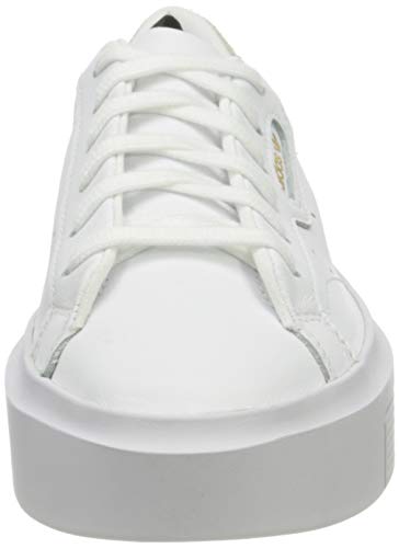 adidas Sleek Super W, Zapatillas Mujer, Blanco Ef8858, 37 1/3 EU