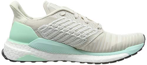 adidas Solar Boost W, Zapatillas de Running Mujer, Blanco (Raw White/Clear Mint/Active Purple Raw White/Clear Mint/Active Purple), 38 EU