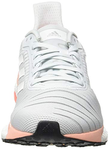 adidas Solar Glide 19, Zapatillas de Correr por Carretera. Mujer, Bleu Glace Blanc Rose Fuschia, 42 EU