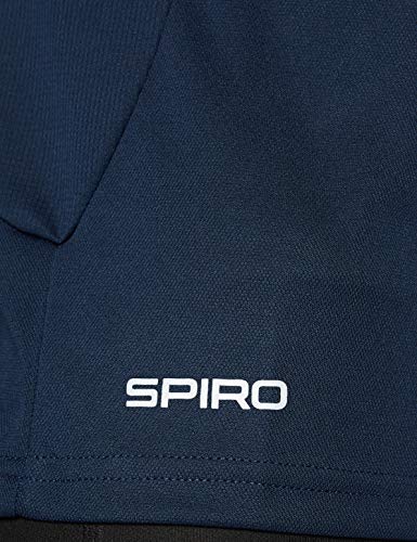 adidas Spiro Trainings-Shirt Camiseta, Azul (Navy/White 252), M para Mujer