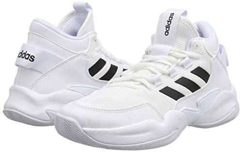 adidas STREETCHECK, Zapatillas de bsquetbol Hombre, FTWR White Core Black Grey Two F17, 43 1/3 EU