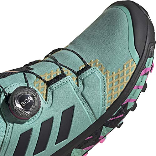 adidas Terrex Agravic Boa W, Zapatillas de Trail Running Mujer, MENACI/NEGBÁS/ROSCHI, 41 1/3 EU