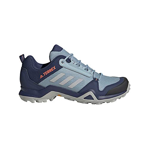 adidas Terrex AX3 W, Zapatillas Deportivas Mujer, Tech Indigo/Grey Two F17/SIGNAL Coral, 40 2/3 EU