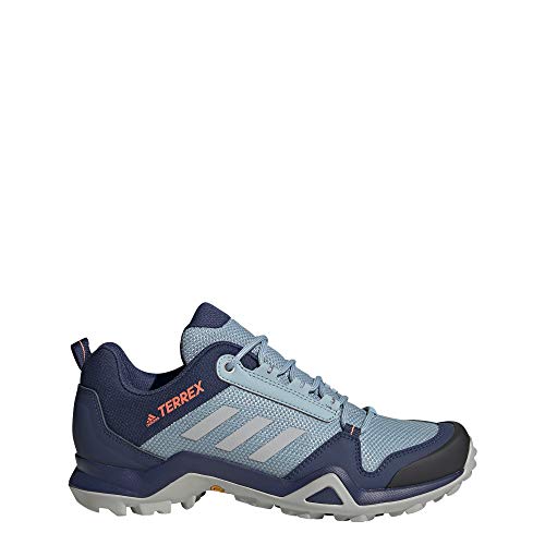 adidas Terrex AX3 W, Zapatillas Deportivas Mujer, Tech Indigo/Grey Two F17/SIGNAL Coral, 40 2/3 EU