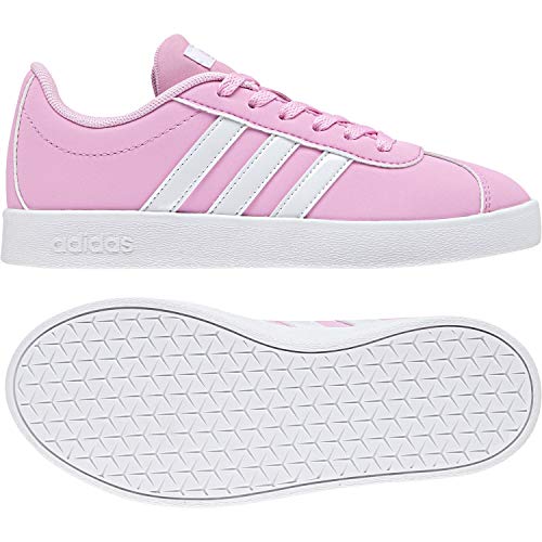 Adidas Vl Court 2.0 K Zapatillas de deporte Unisex adulto, Rosa (Rosa 000), 38 2/3 EU